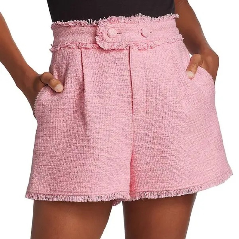 Cinq à Sept tweed shorts
